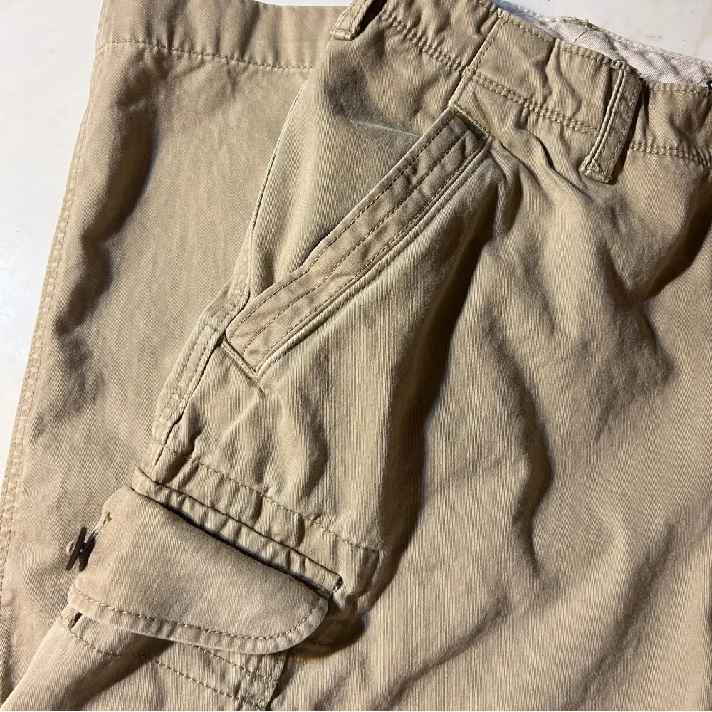 Eddie Bauer Cargo Pants Very Good Condition 100% Cotton Size 36x34 - Picture 12 of 16